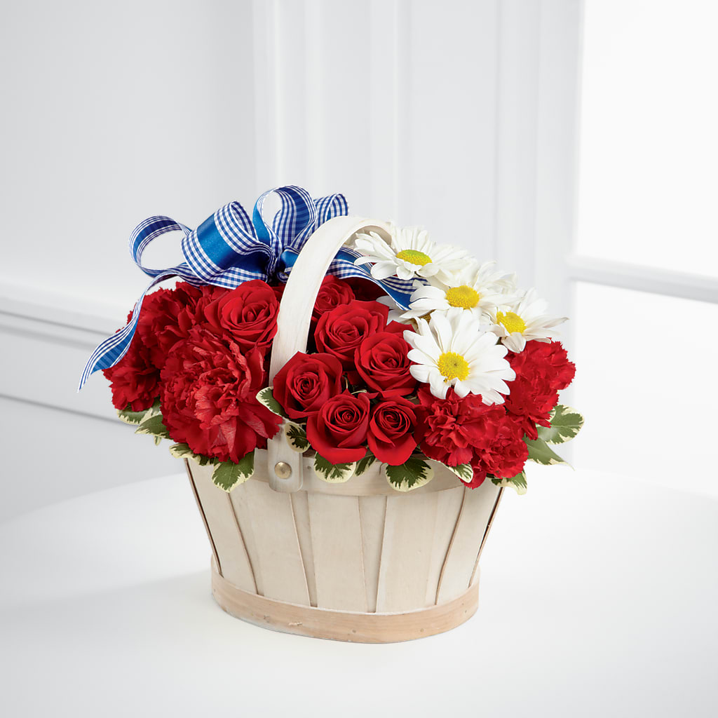 Justice Basket – Flowers The Bouquet Of Roses, Tampa FL
