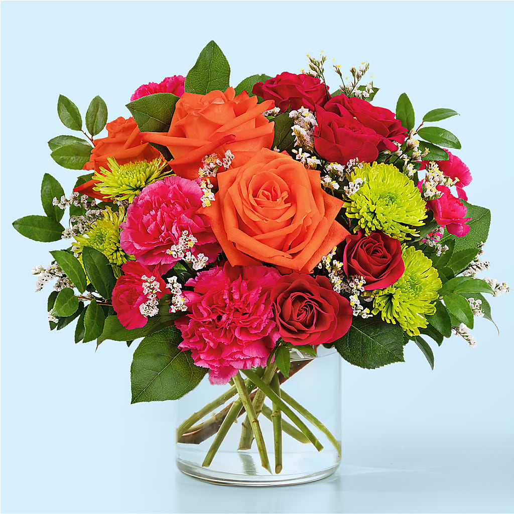 Colorful Carnival Bouquet – Flowers The Bouquet Of Roses, Tampa FL