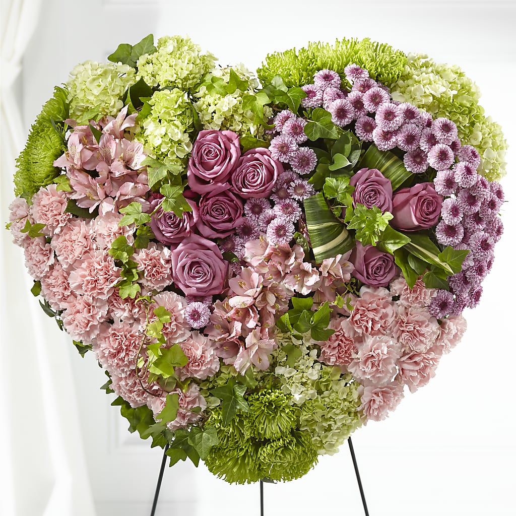 Heartwarming Standing Heart – Flowers The Bouquet Of Roses, Tampa FL