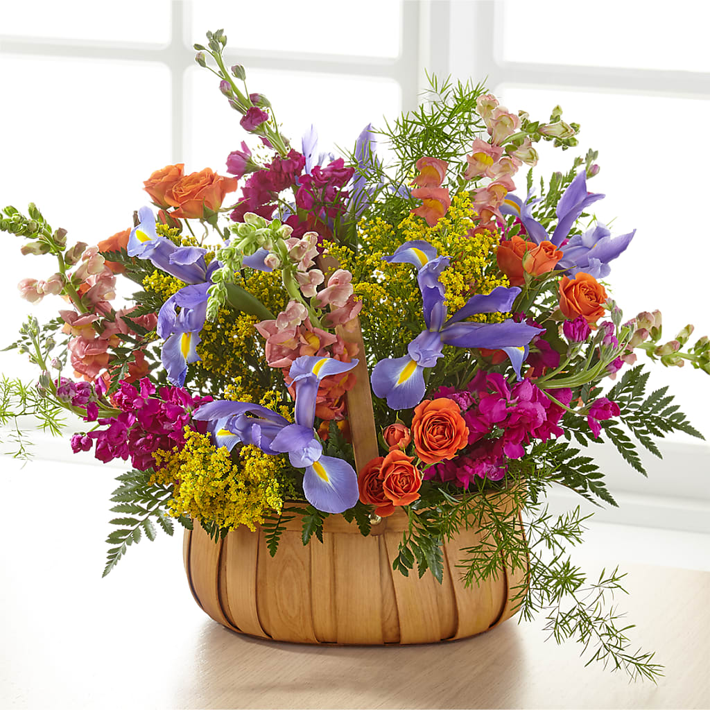 Garden of Life Basket – Flowers The Bouquet Of Roses, Tampa FL