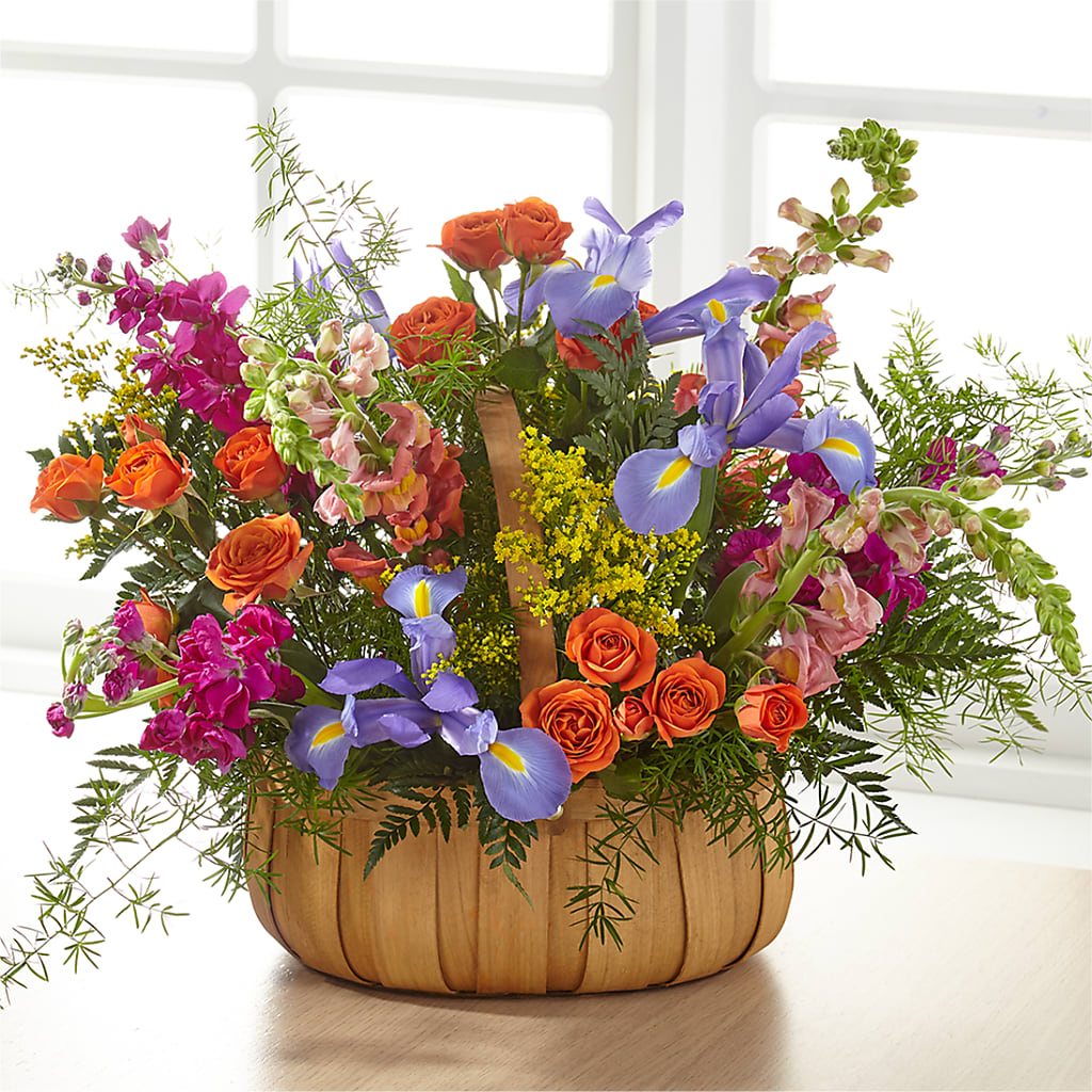 Garden of Life Basket – Flowers The Bouquet Of Roses, Tampa FL