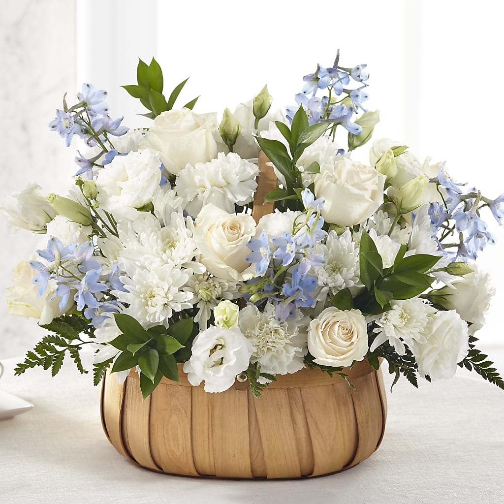 Sincerely Heartfelt Basket – Flowers The Bouquet Of Roses, Tampa FL