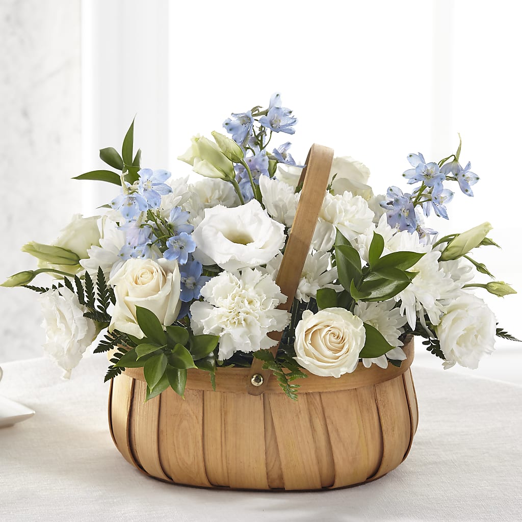 Sincerely Heartfelt Basket – Flowers The Bouquet Of Roses, Tampa FL