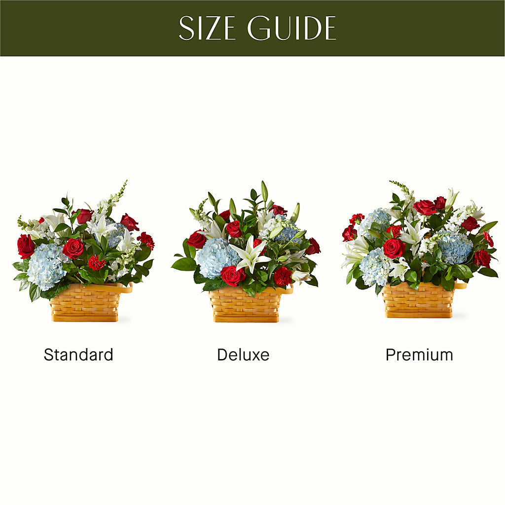 Greater Glory Basket – Flowers The Bouquet Of Roses, Tampa FL