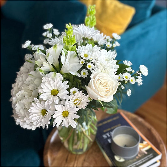 Classic Ivory – A Florist Original – Flowers The Bouquet Of Roses, Tampa FL