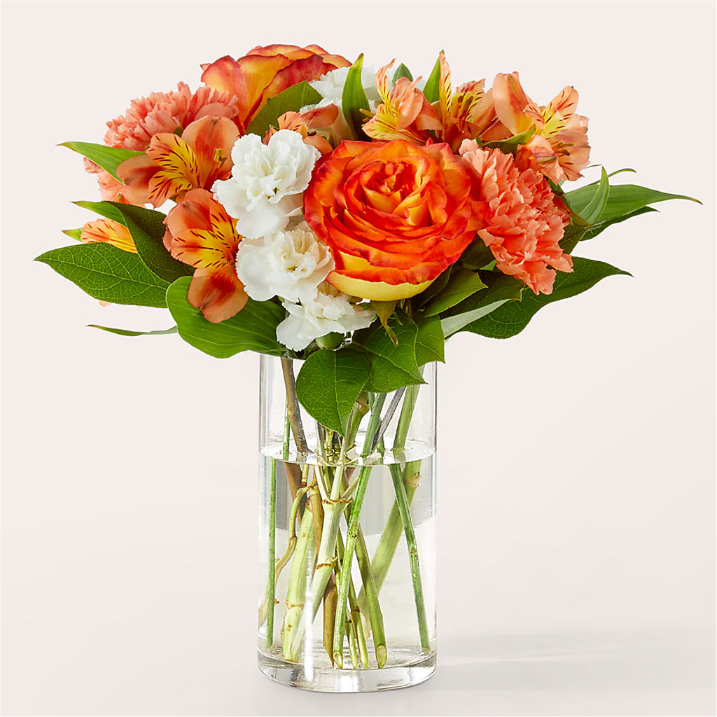 Apricot Glow Bouquet – Flowers The Bouquet Of Roses, Tampa FL