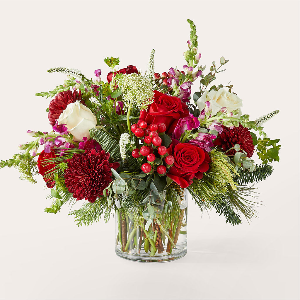 Cranberry Fizz Bouquet – Flowers The Bouquet Of Roses, Tampa FL