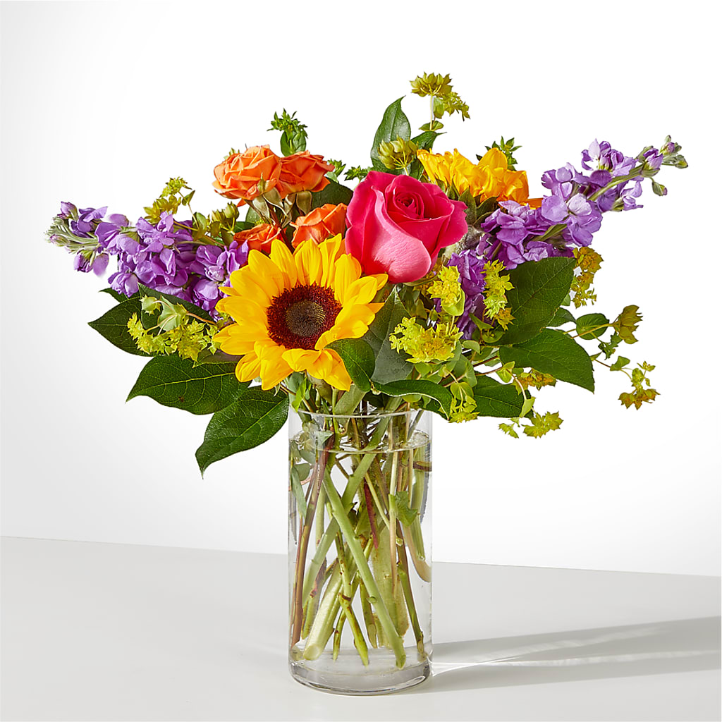 Vibrant Greetings Bouquet – Flowers The Bouquet Of Roses, Tampa FL