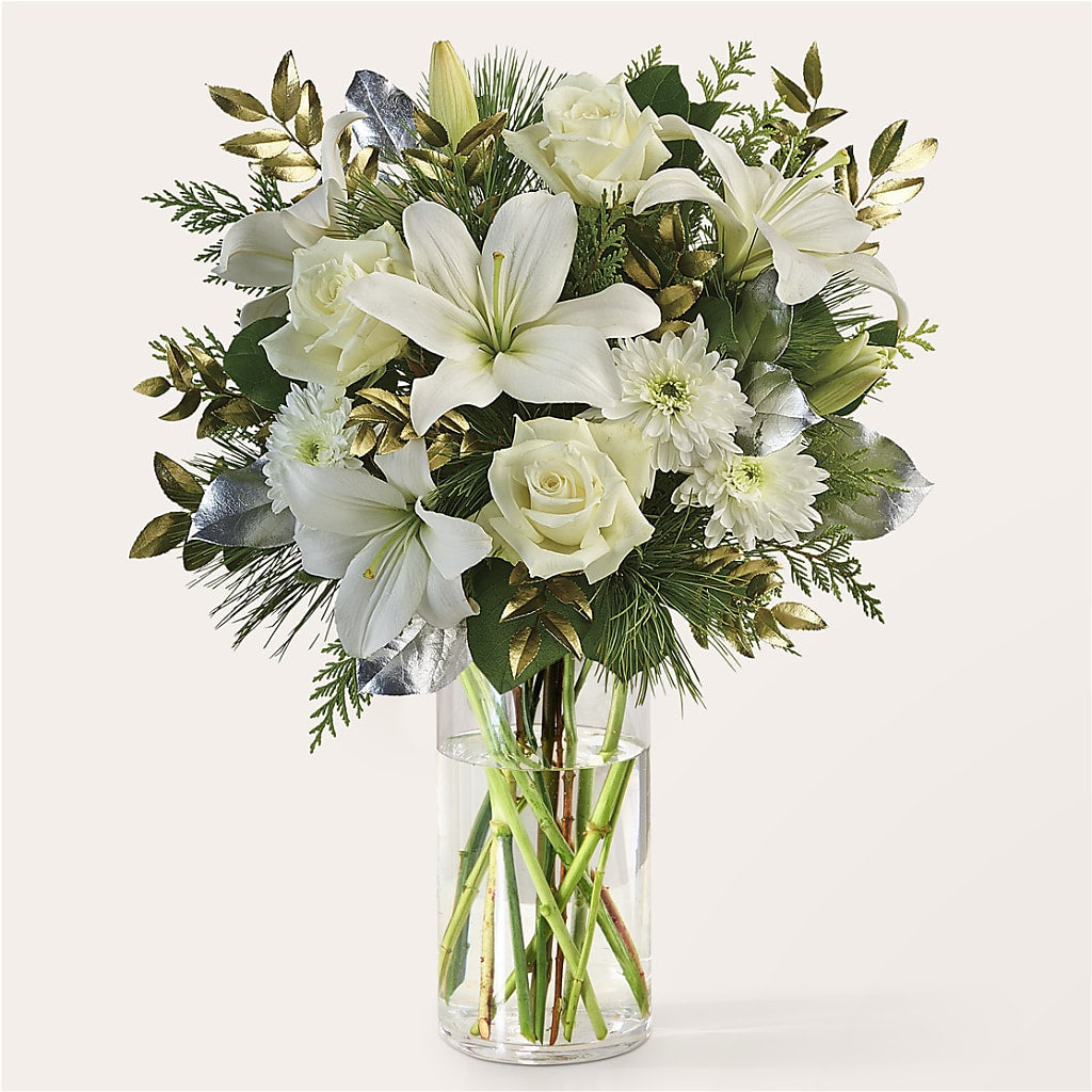 Wintry Mix Bouquet – Flowers The Bouquet Of Roses, Tampa FL