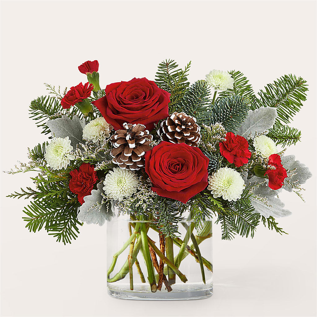 Yule Cheer Bouquet – Flowers The Bouquet Of Roses, Tampa FL
