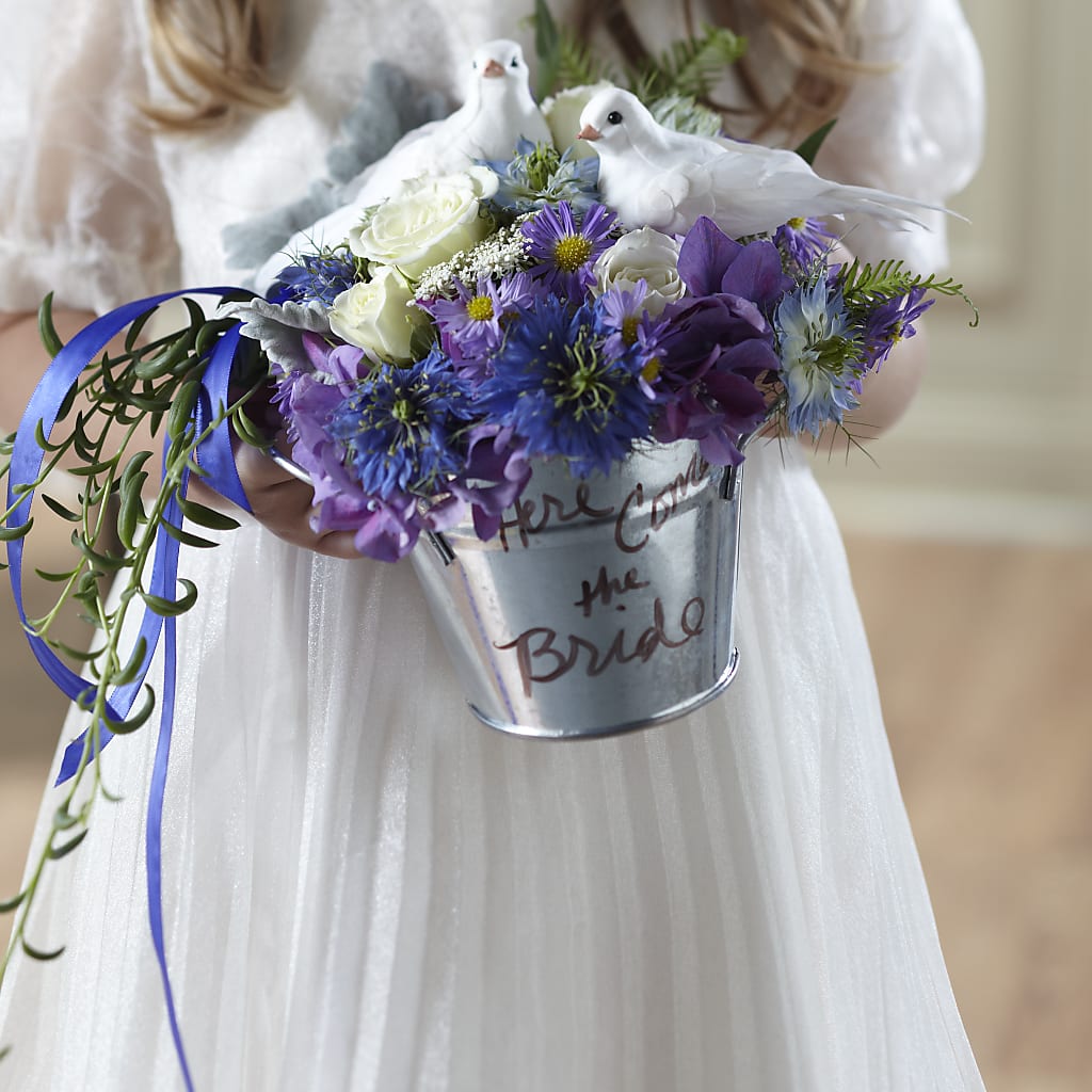 Enchantment Flower Girl Arrangement – Flowers The Bouquet Of Roses, Tampa FL