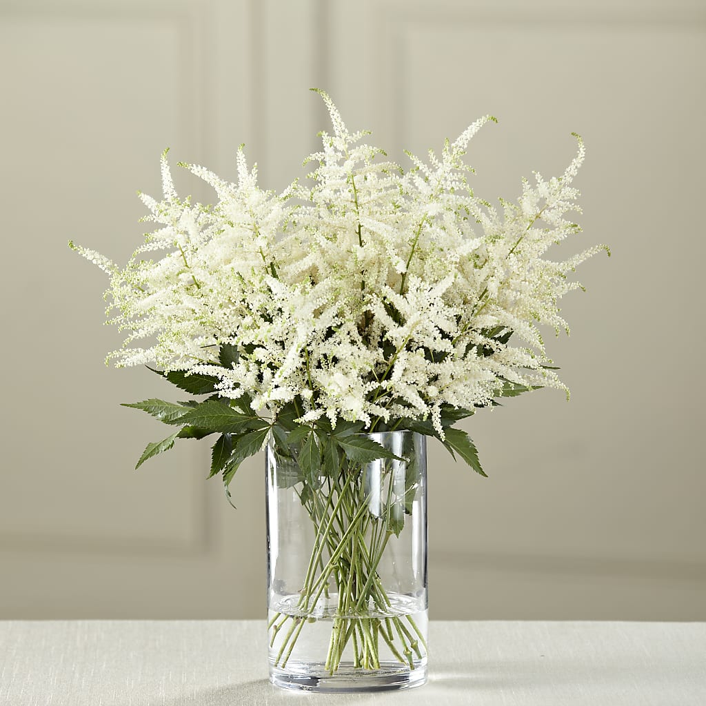 White Astilbe Bouquet – Flowers The Bouquet Of Roses, Tampa FL