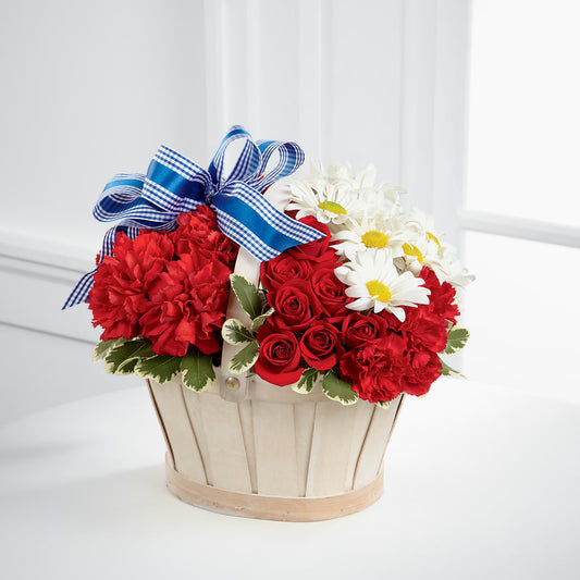 Justice Basket –  Flowers The Bouquet Of Roses, Tampa FL