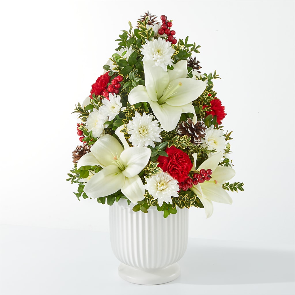 Festive Moments Tree –  Flowers The Bouquet Of Roses, Tampa FL