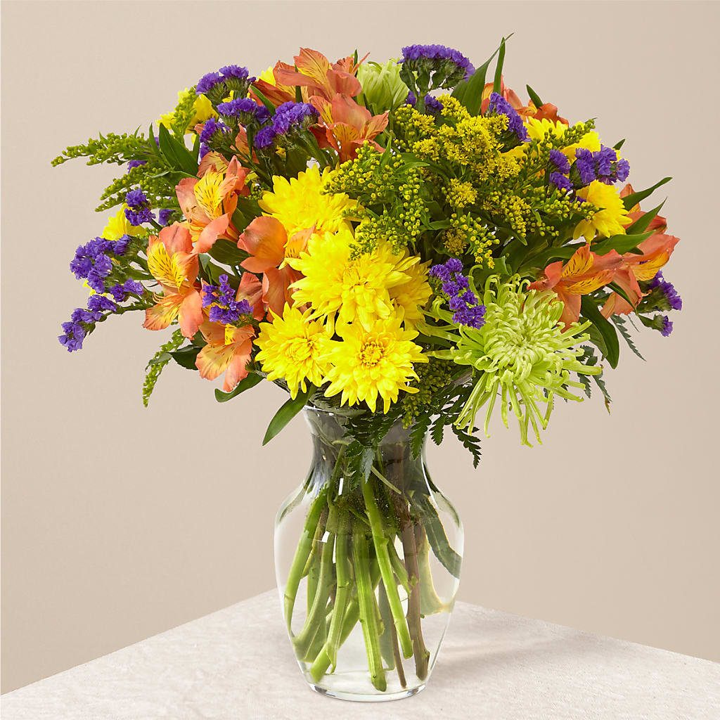 Marmalade Skies Bouquet –  Flowers The Bouquet Of Roses, Tampa FL