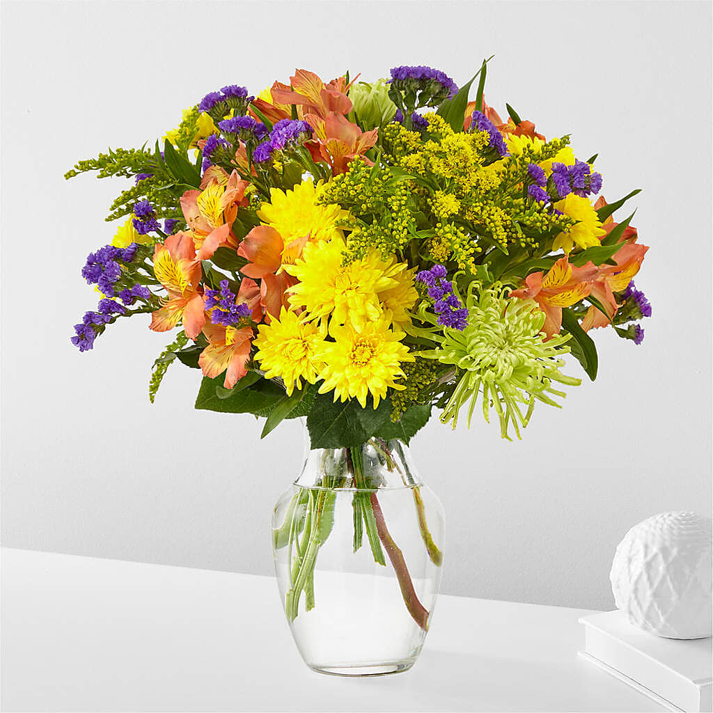 Marmalade Skies Bouquet –  Flowers The Bouquet Of Roses, Tampa FL