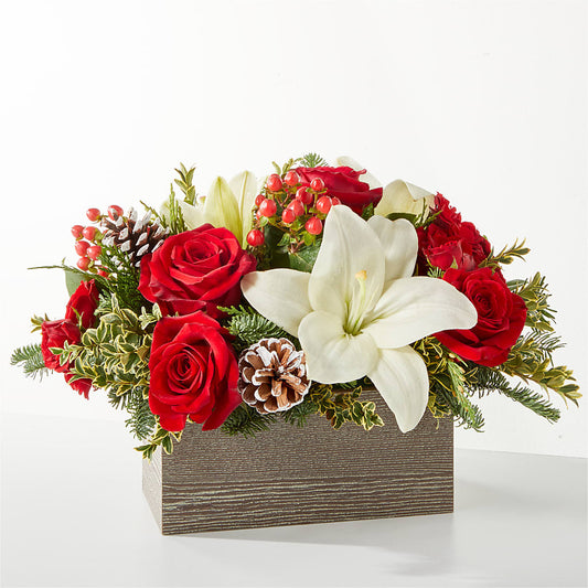 Snowy Wonderland Bouquet –  Flowers The Bouquet Of Roses, Tampa FL