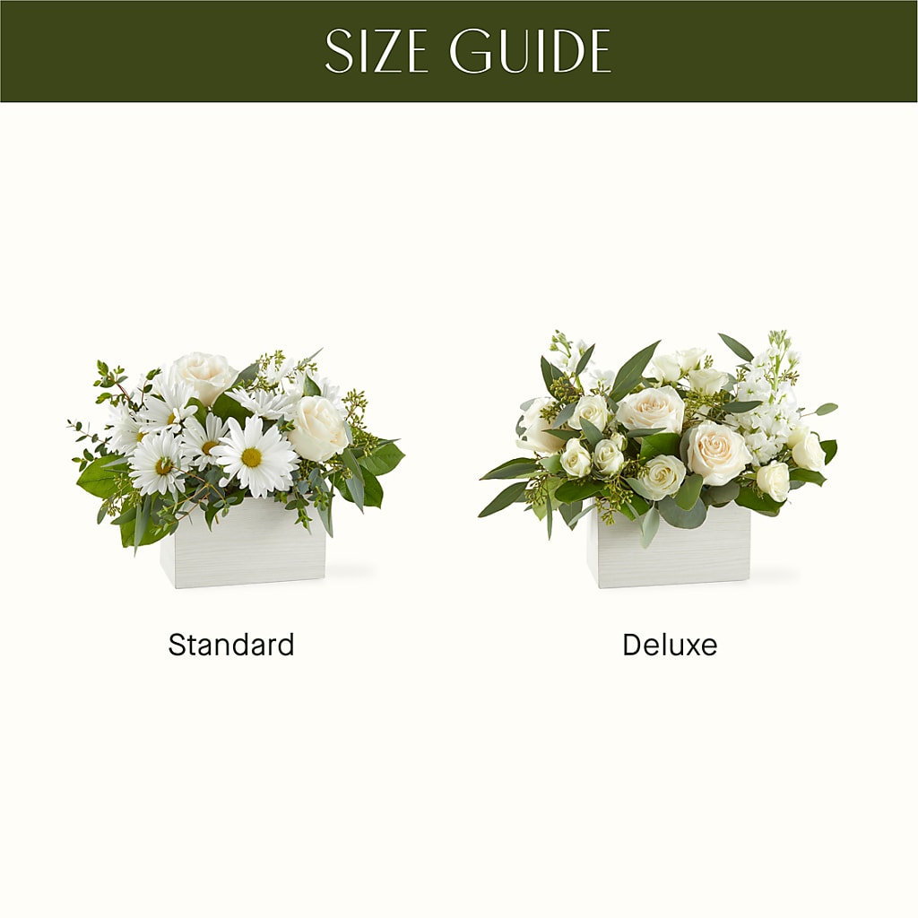 Fresh Linen Box Bouquet –  Flowers The Bouquet Of Roses, Tampa FL