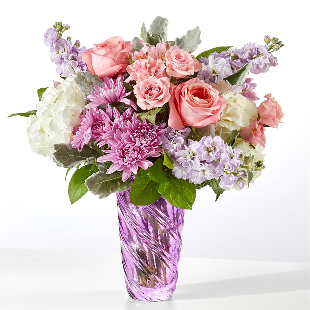 Silver Lining Bouquet –  Flowers The Bouquet Of Roses, Tampa FL
