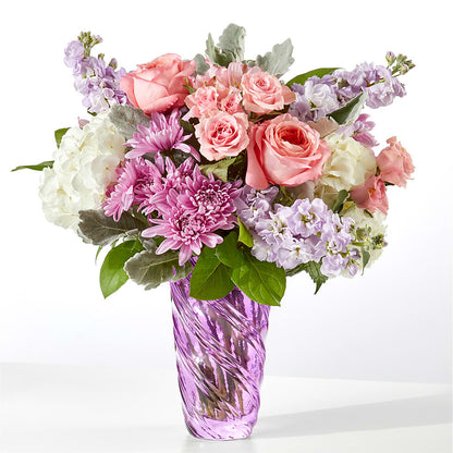 Silver Lining Bouquet –  Flowers The Bouquet Of Roses, Tampa FL