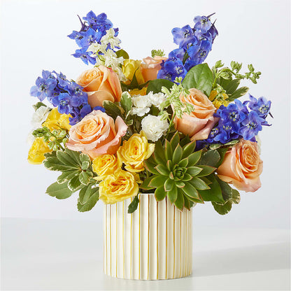 Cobalt Reverie Bouquet –  Flowers The Bouquet Of Roses, Tampa FL
