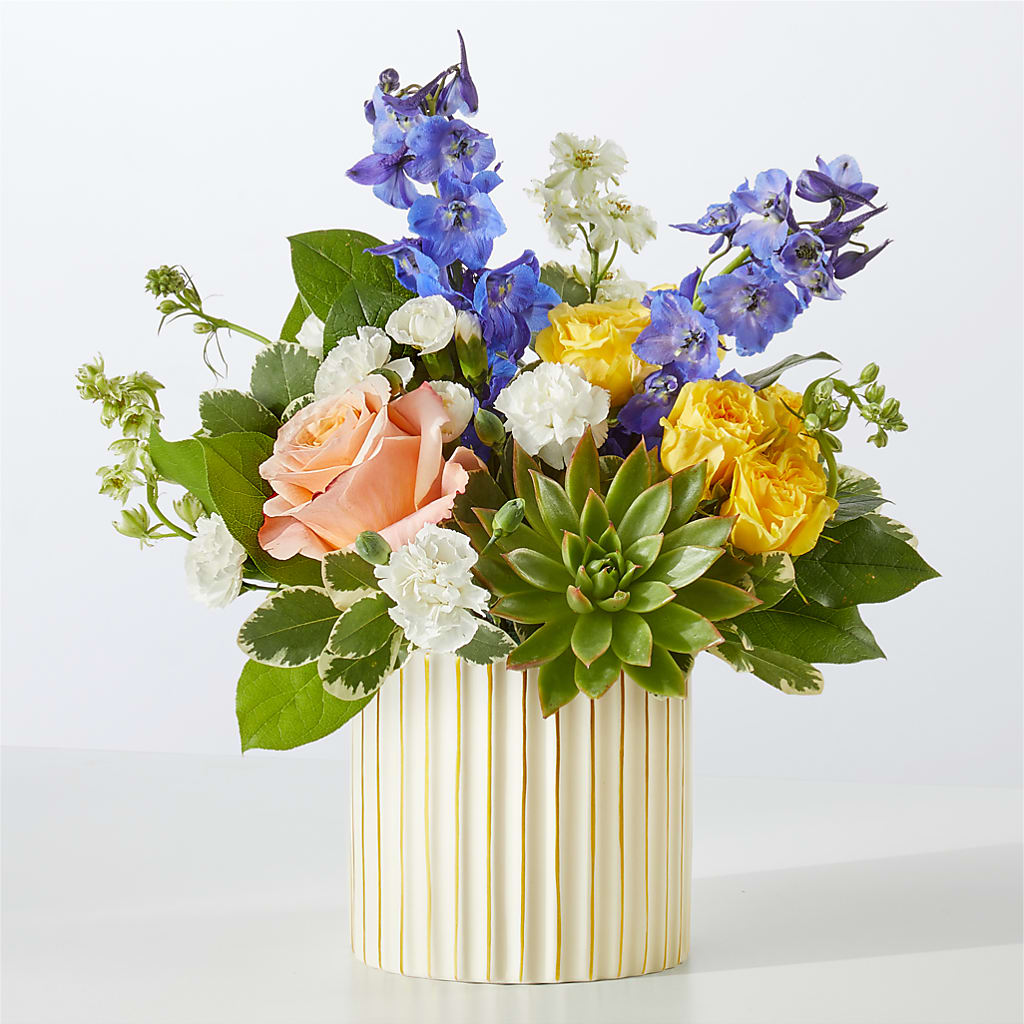 Cobalt Reverie Bouquet –  Flowers The Bouquet Of Roses, Tampa FL