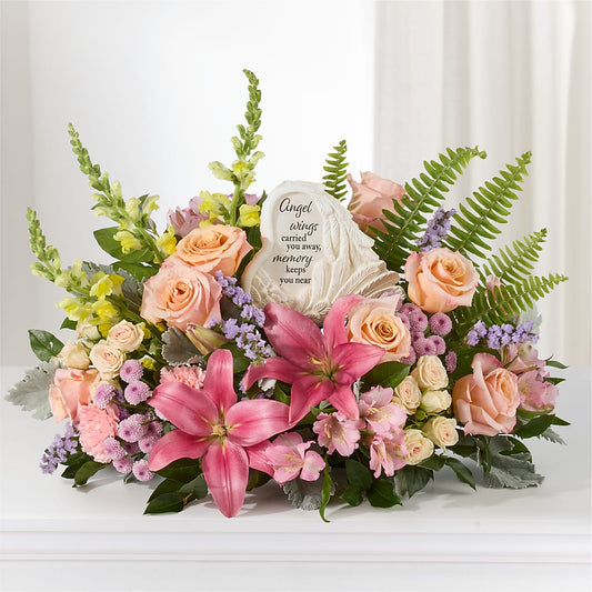 Gentle Light Arrangement –  Flowers The Bouquet Of Roses, Tampa FL