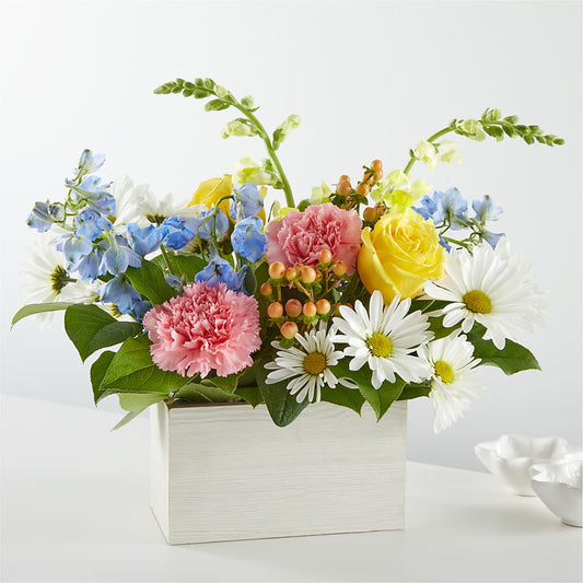 Sun Salutation Box Bouquet –  Flowers The Bouquet Of Roses, Tampa FL