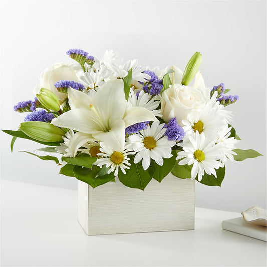Beyond Blue Box Bouquet –  Flowers The Bouquet Of Roses, Tampa FL