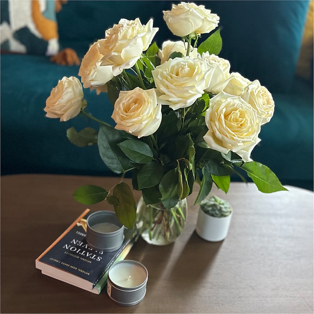 Long Stem Yellow Rose Bouquet –  Flowers The Bouquet Of Roses, Tampa FL