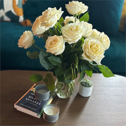 Long Stem Yellow Rose Bouquet –  Flowers The Bouquet Of Roses, Tampa FL