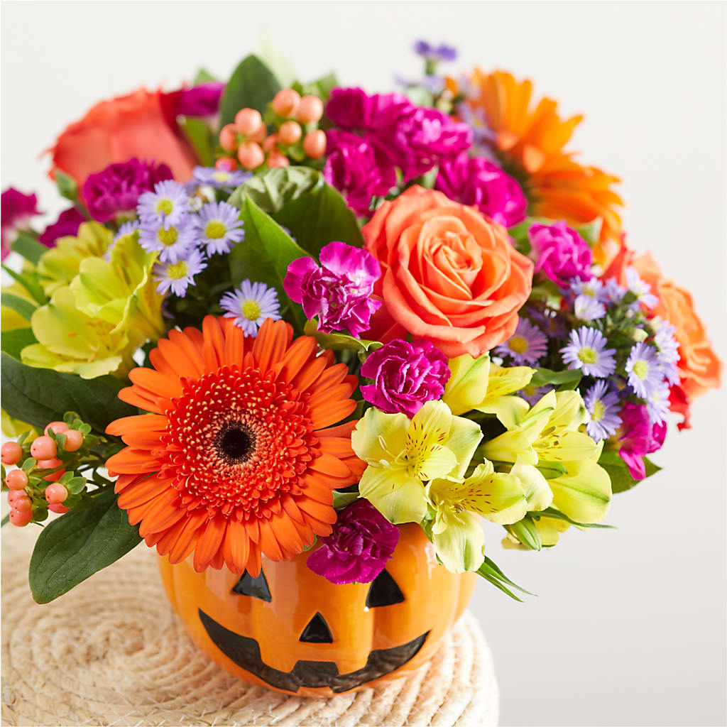 Tricks & Treats Pumpkin –  Flowers The Bouquet Of Roses, Tampa FL