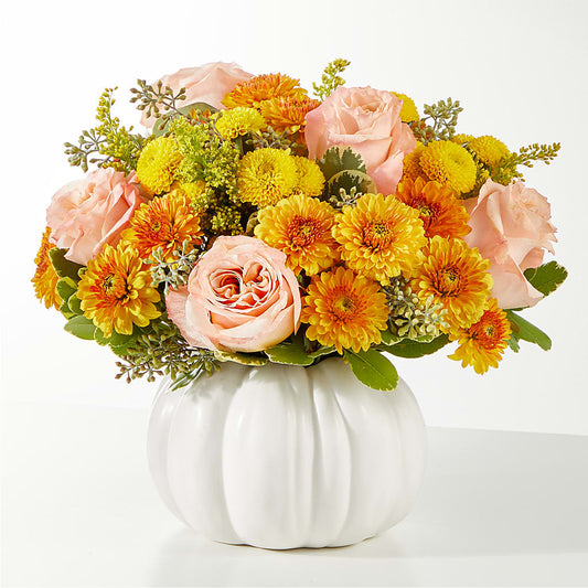 Peachy Pumpkin –  Flowers The Bouquet Of Roses, Tampa FL