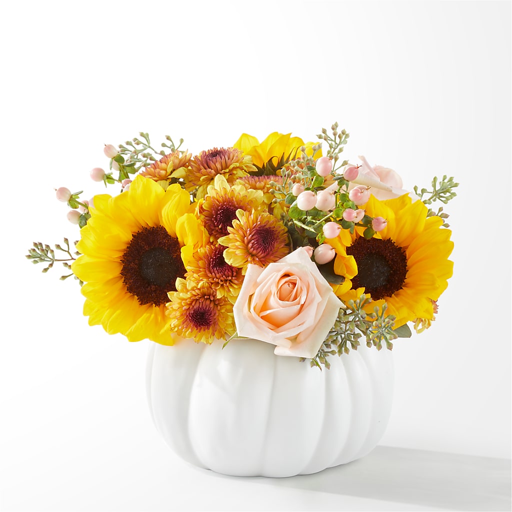 Pumpkin to Talk About Bouquet –  Flowers The Bouquet Of Roses, Tampa FL