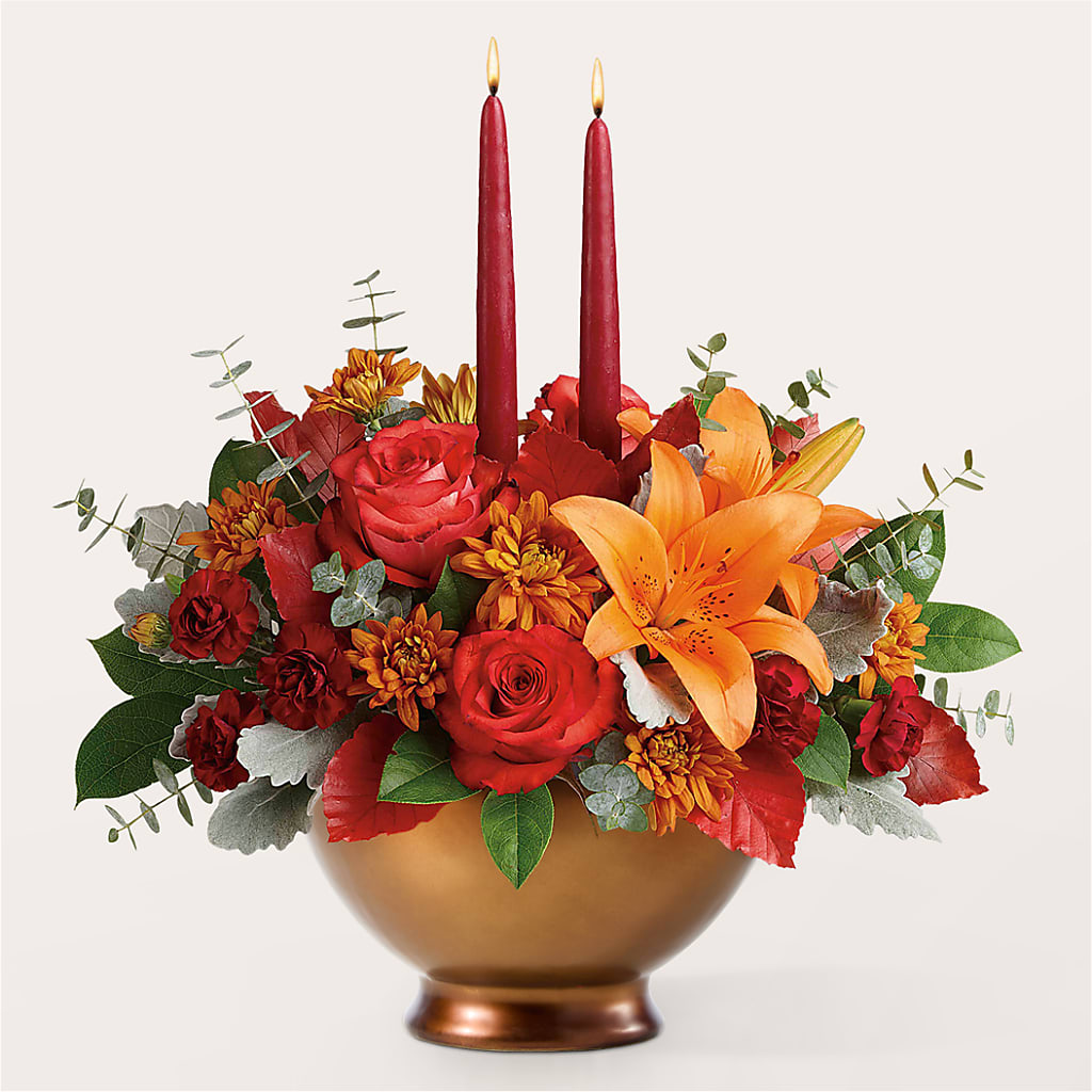 Fruits of Fall Centerpiece –  Flowers The Bouquet Of Roses, Tampa FL