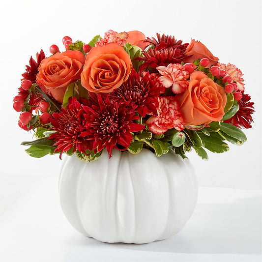 Autumn Air Pumpkin Bouquet –  Flowers The Bouquet Of Roses, Tampa FL