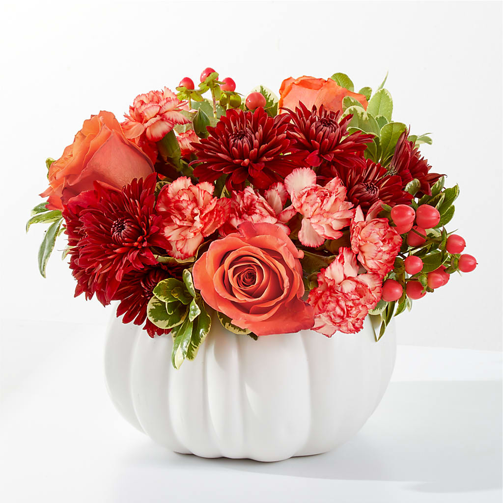 Autumn Air Pumpkin Bouquet –  Flowers The Bouquet Of Roses, Tampa FL