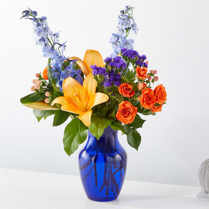 Radiant Citrus Bouquet –  Flowers The Bouquet Of Roses, Tampa FL