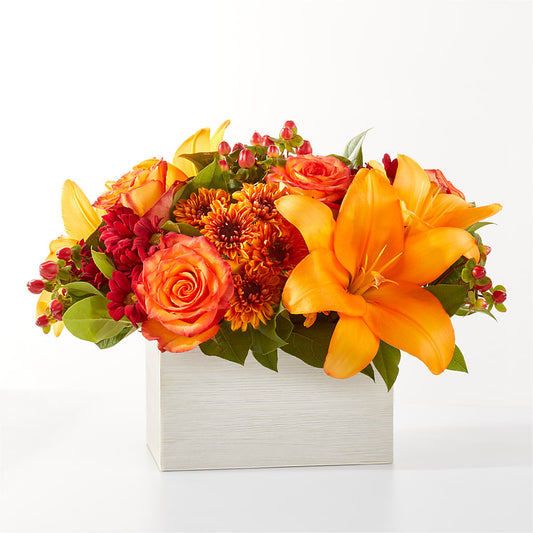 Backyard Bonfire Bouquet –  Flowers The Bouquet Of Roses, Tampa FL