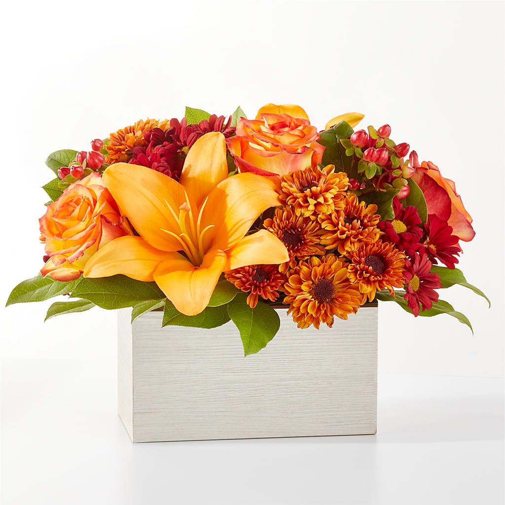 Backyard Bonfire Bouquet –  Flowers The Bouquet Of Roses, Tampa FL