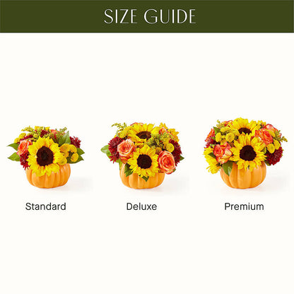 Golden Gourd Pumpkin Bouquet –  Flowers The Bouquet Of Roses, Tampa FL