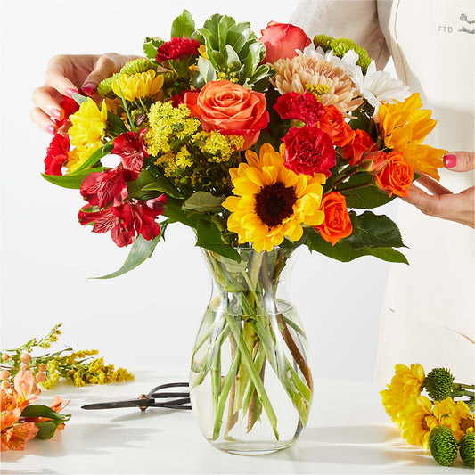 Fall Delight – A Florist Original –  Flowers The Bouquet Of Roses, Tampa FL
