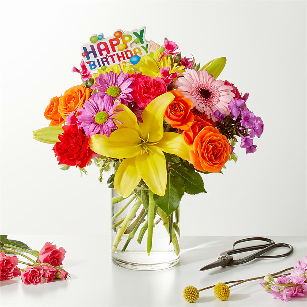 Cue the Confetti - A Florist Original –  Flowers The Bouquet Of Roses, Tampa FL