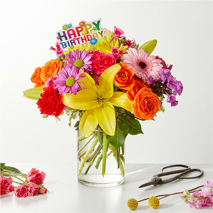 Cue the Confetti - A Florist Original –  Flowers The Bouquet Of Roses, Tampa FL