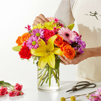 Cue the Confetti - A Florist Original –  Flowers The Bouquet Of Roses, Tampa FL