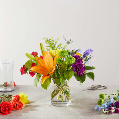 Summer Spectra - A Florist Original –  Flowers The Bouquet Of Roses, Tampa FL