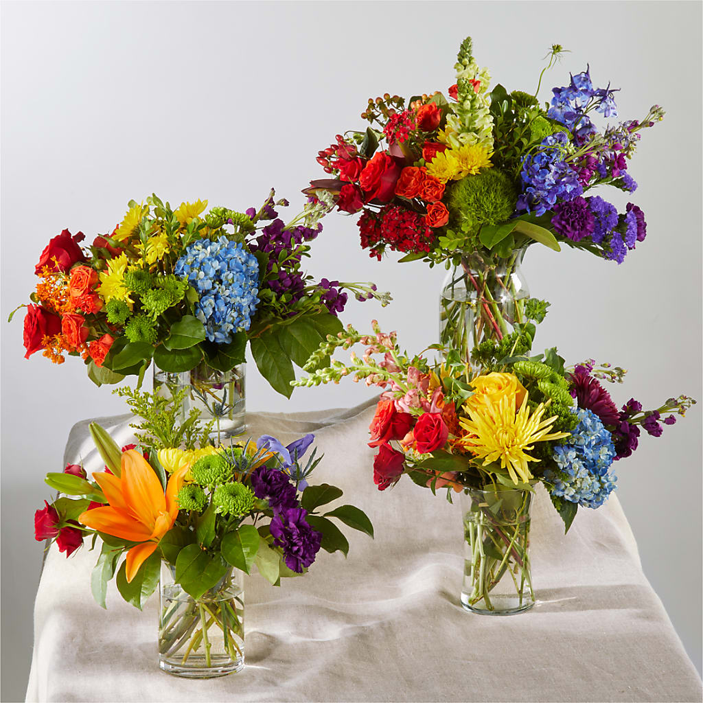 Summer Spectra - A Florist Original –  Flowers The Bouquet Of Roses, Tampa FL