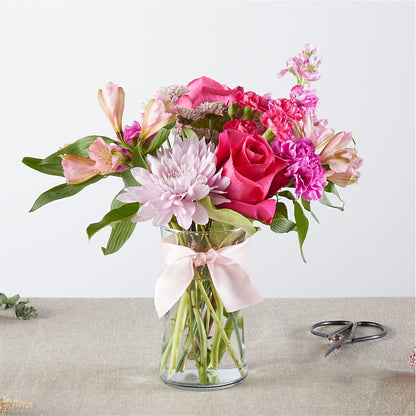 Pink Ribbon - A Florist Original –  Flowers The Bouquet Of Roses, Tampa FL