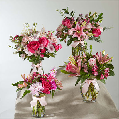 Pink Ribbon - A Florist Original –  Flowers The Bouquet Of Roses, Tampa FL