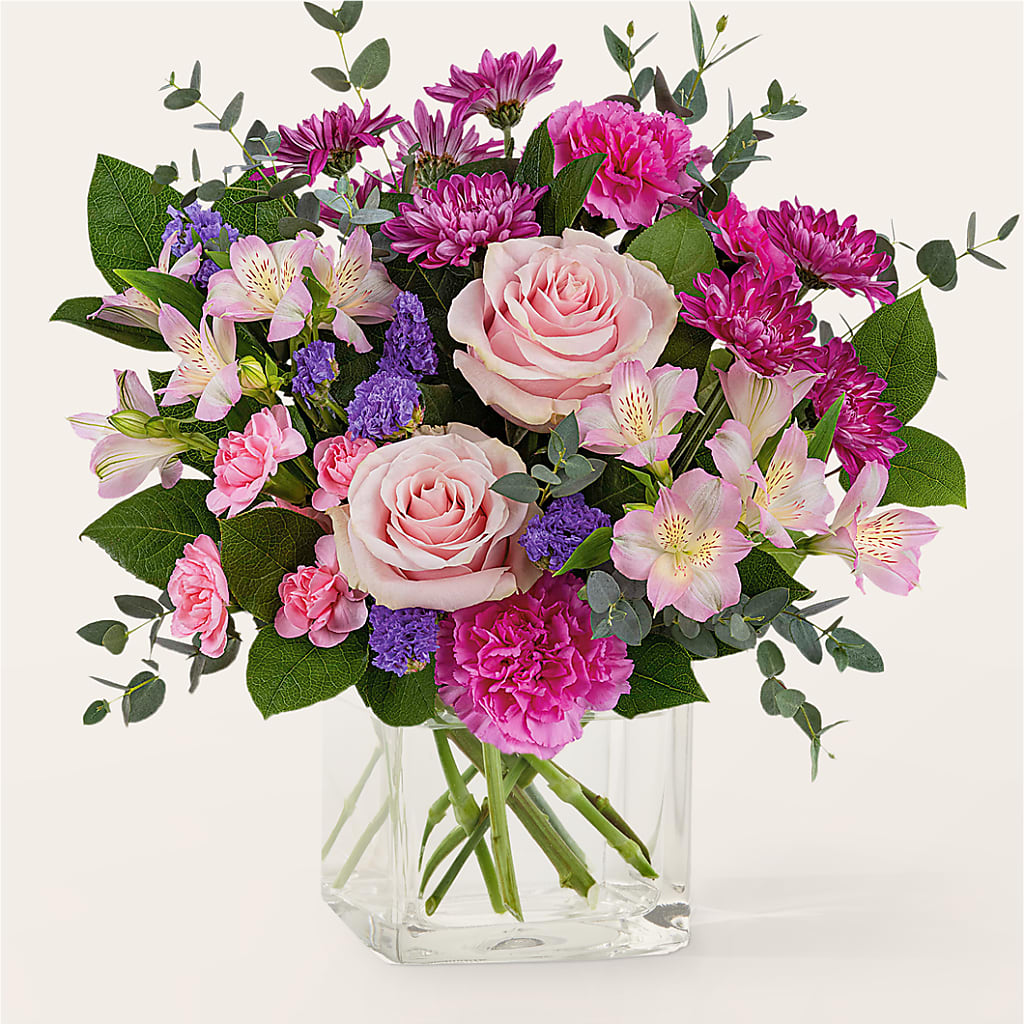 Rosy Radiance Bouquet –  Flowers The Bouquet Of Roses, Tampa FL